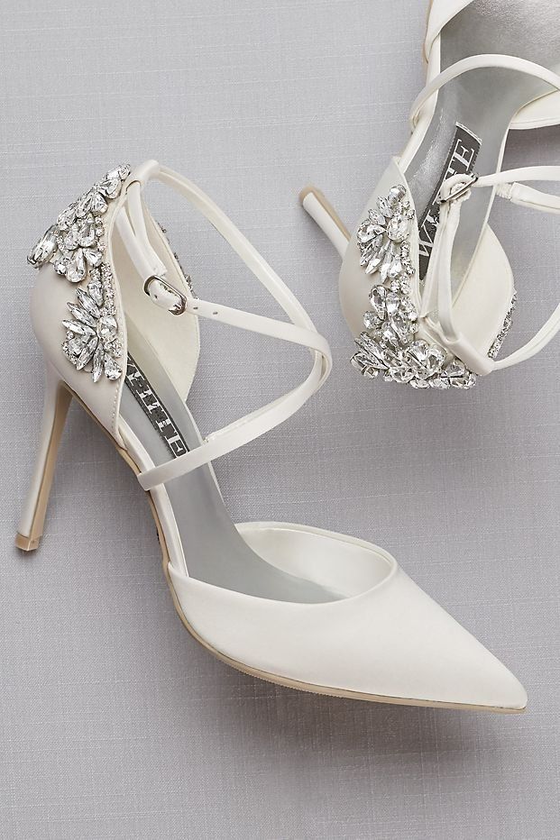 Женские свадебные туфли